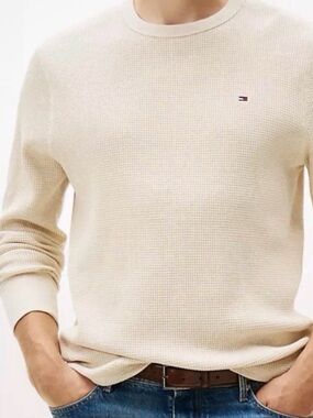 Tommy Hilfiger men’s Long-Sleeve Waffle-Knit T-Shirt Size XXL NWT